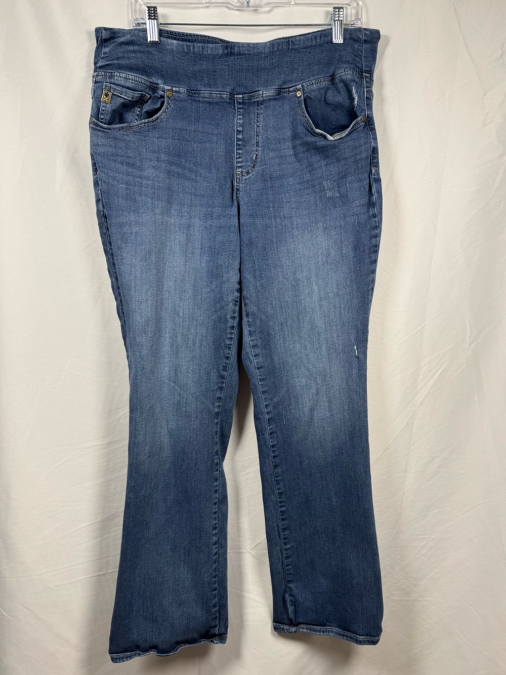 Belle by Kim Gravel Medium Blue Pull-On Jeans 18T